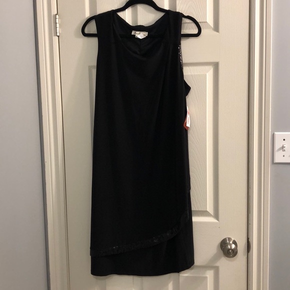 🌸Vintage black sequin dress - Picture 6 of 11